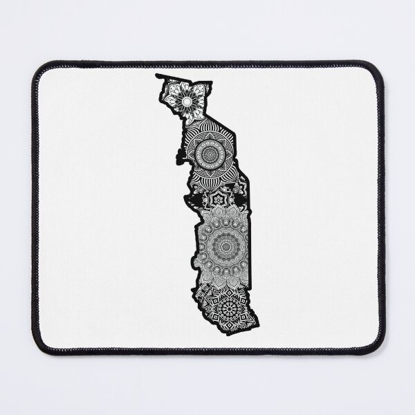 Item preview, Map of Togo designed and sold by KatsCanvas.