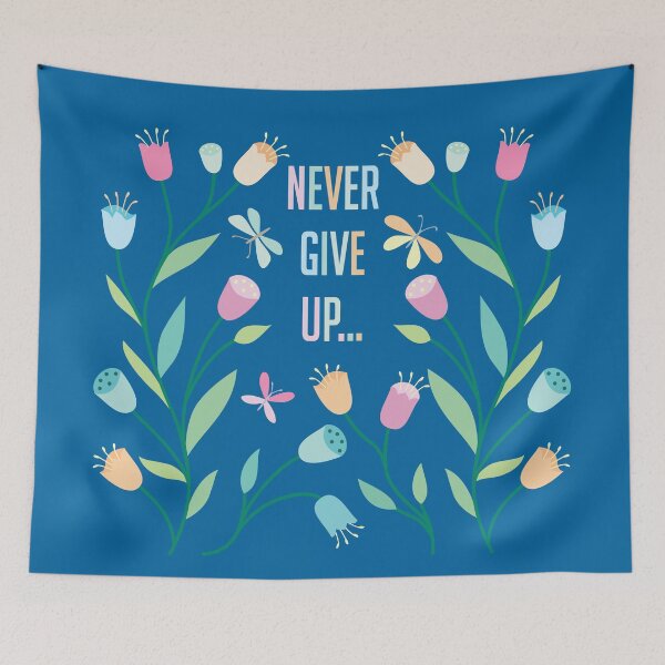 Item preview, Never give up designed and sold by MKBL.