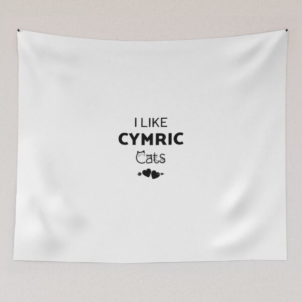 Item preview, I Like Cymric Cats designed and sold by inspireartistry ⭐⭐⭐⭐⭐.