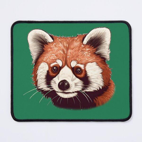 Item preview, Gentle Red Panda Pencil Drawing designed and sold by shashtopia.