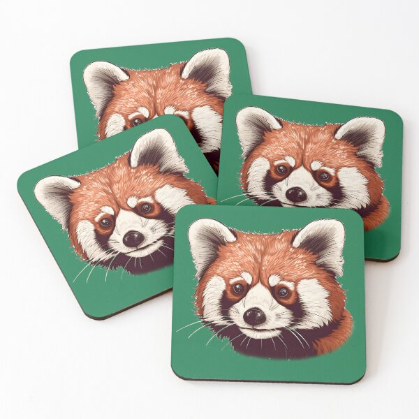 Item preview, Gentle Red Panda Pencil Drawing designed and sold by shashtopia.