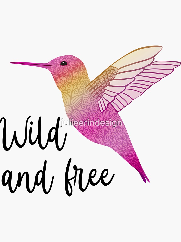 Hummingbird Stickers, Bullet Journal, Planner, Pegatinas De Pájaro