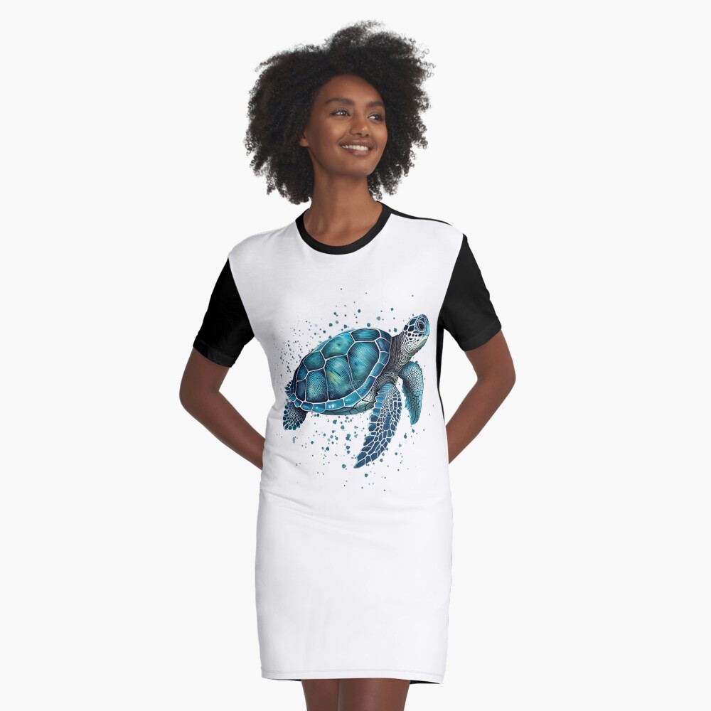 Artikel-Vorschau von T-Shirt Kleid, designt und verkauft von HappyLifeCreate.