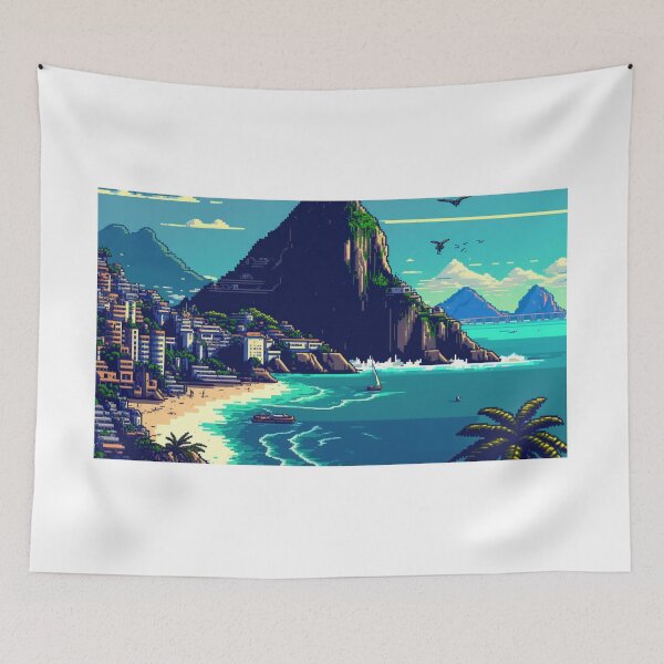 Item preview, Rio de Janeiro Pixel Art designed and sold by DanRodrigues.