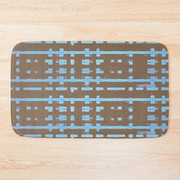 Item preview, Deconstructed Blue & Brown Plaid designed and sold by PSCSCo.