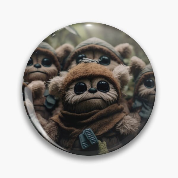 Item preview, Tiny Ewoks designed and sold by SwedishRobotArt.