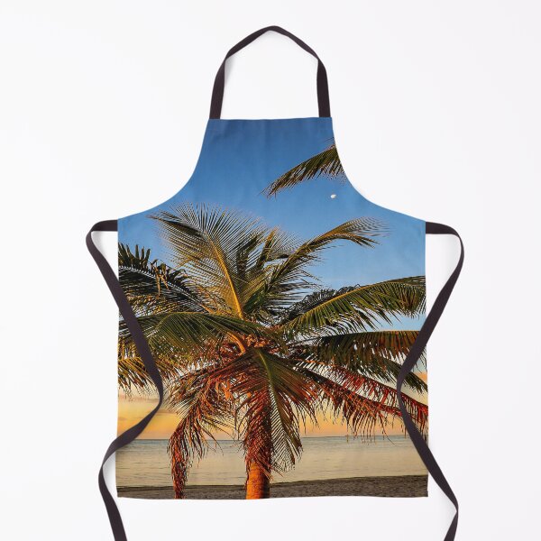 Item preview, Tropical Sunrise with Palm Tree and the moon in Key West Florida designed and sold by Craig Kauzmann.