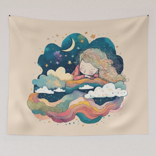 Item preview,  Little Dreamer on a Cloud designed and sold by EvyeniaArt.