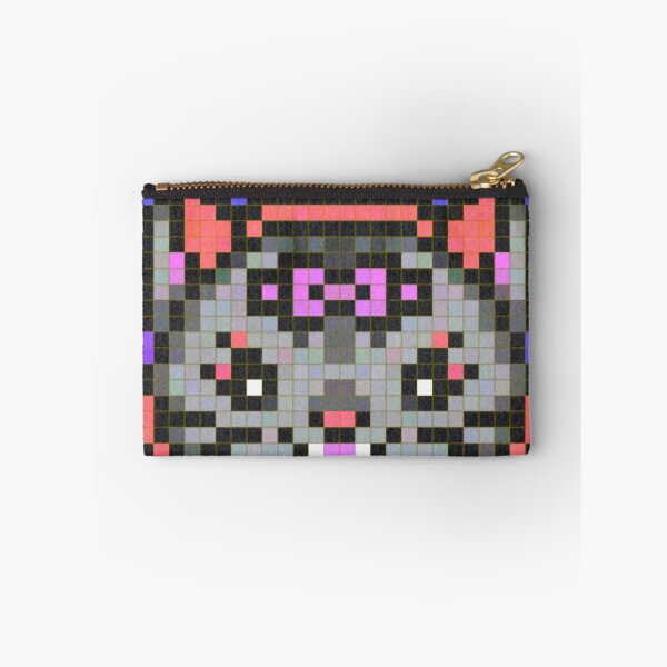 Item preview, Mischievous Devil Kitten Pixel Painting designed and sold by CozyPixelFluff.