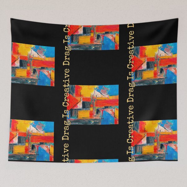 Item preview, Drag es diseño abstracto de declaración social creativa designed and sold by EarthArtDesigns.