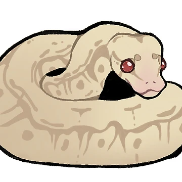 Artwork thumbnail, Ball python by Kilamoko