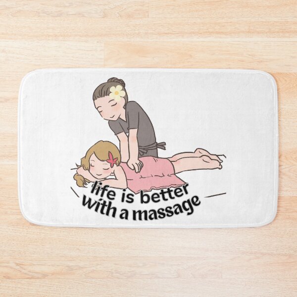 Item preview, Life Is Better With A Massage designed and sold by ami.creations.