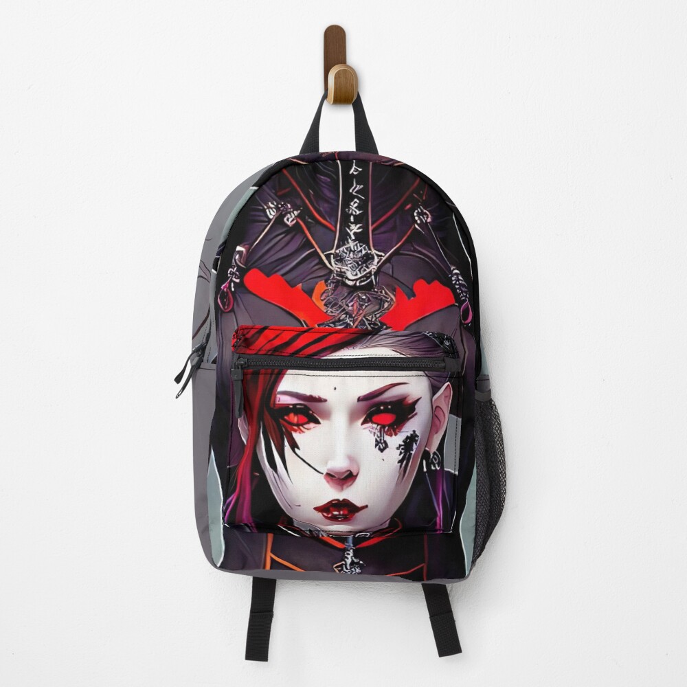 Vista previa del artículo con la obra «Mochila», diseñado y vendido por RaveToTheGrave.