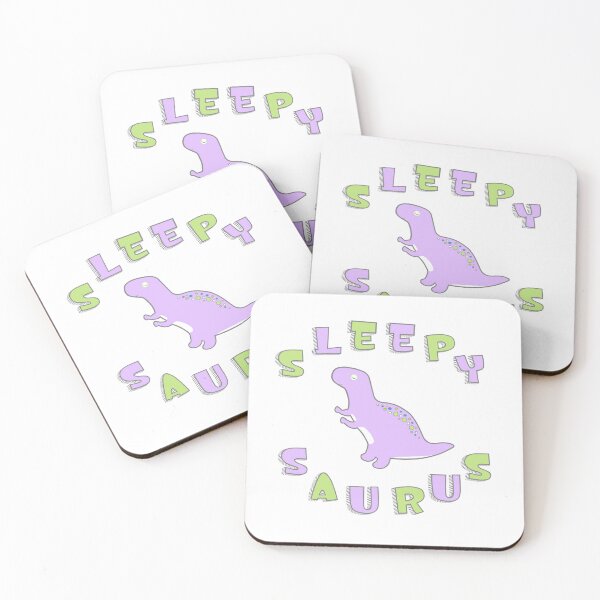 Item preview, Purple and Green 'Sleepy Saurus' Baby Dinosaur designed and sold by Kim Arnott.