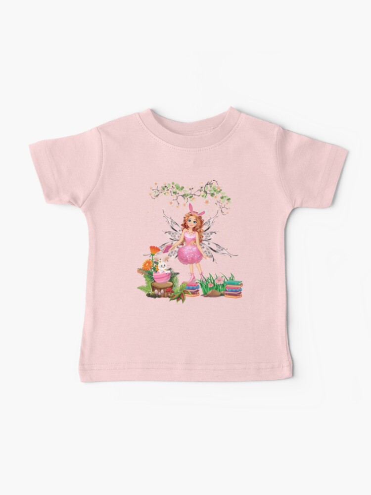 Thumbnail 1 of 2, Baby T-Shirt, Felicia's Bunny Surprise Collection designed and sold by TeelieTurner.