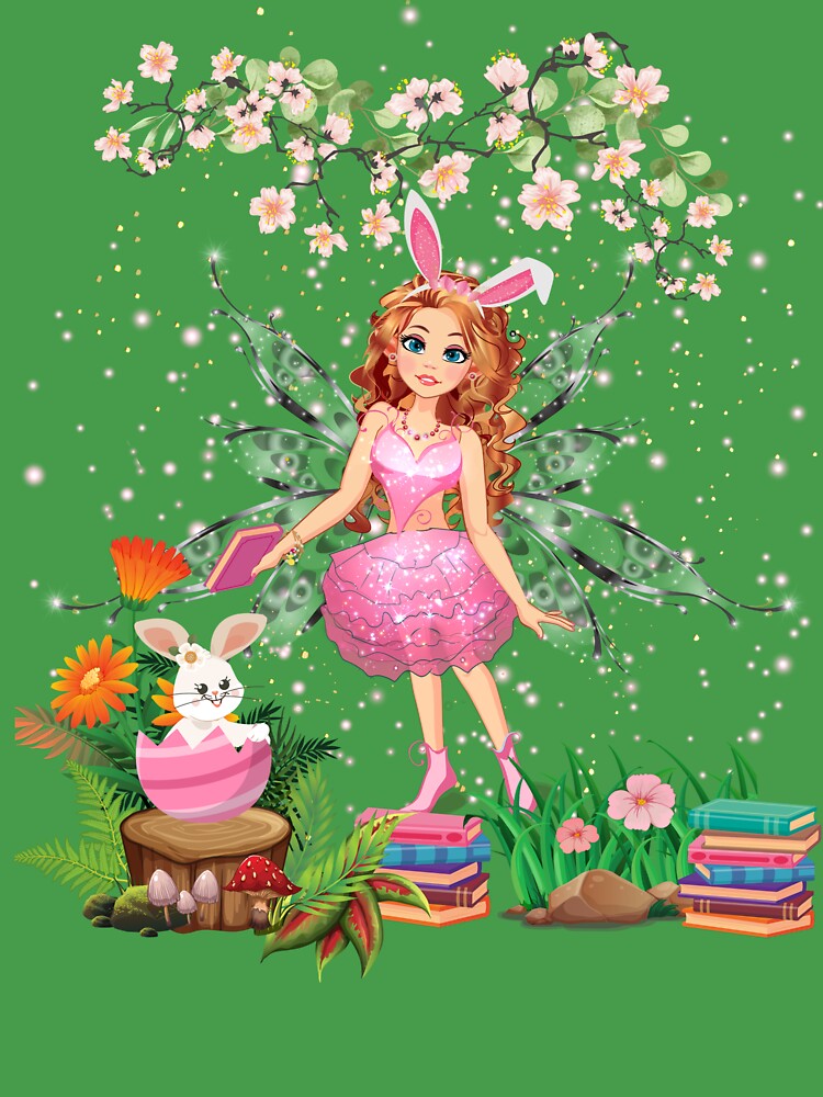 Thumbnail 2 of 2, Baby One-Piece, Felicia's Bunny Surprise Collection designed and sold by TeelieTurner.