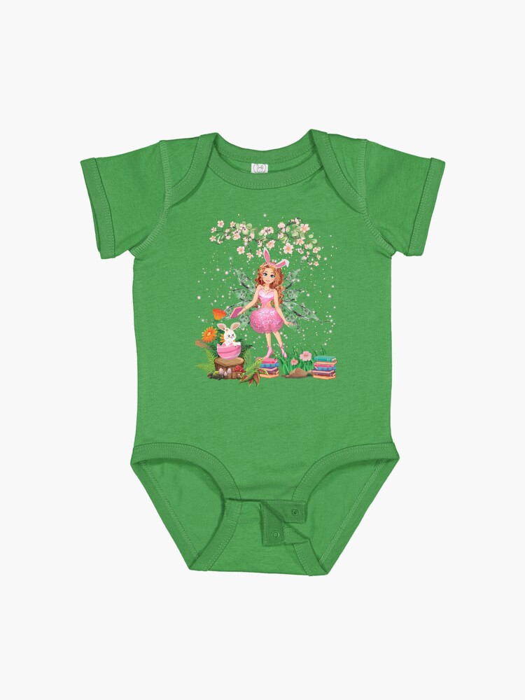 Thumbnail 1 of 2, Baby One-Piece, Felicia's Bunny Surprise Collection designed and sold by TeelieTurner.