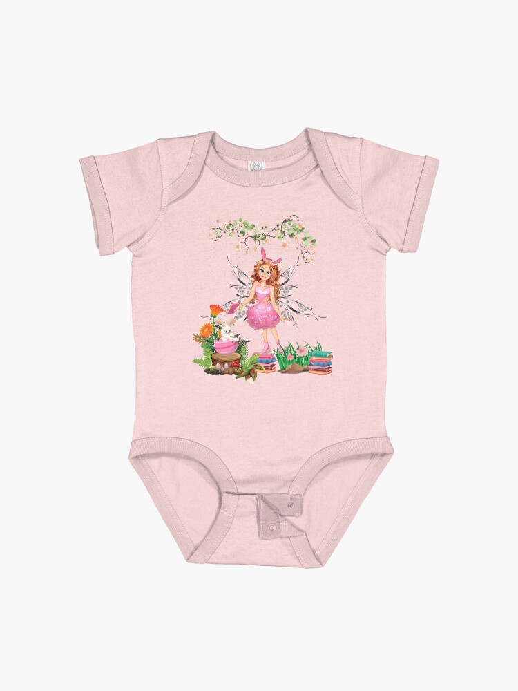 Thumbnail 1 of 2, Baby One-Piece, Felicia's Bunny Surprise Collection designed and sold by TeelieTurner.
