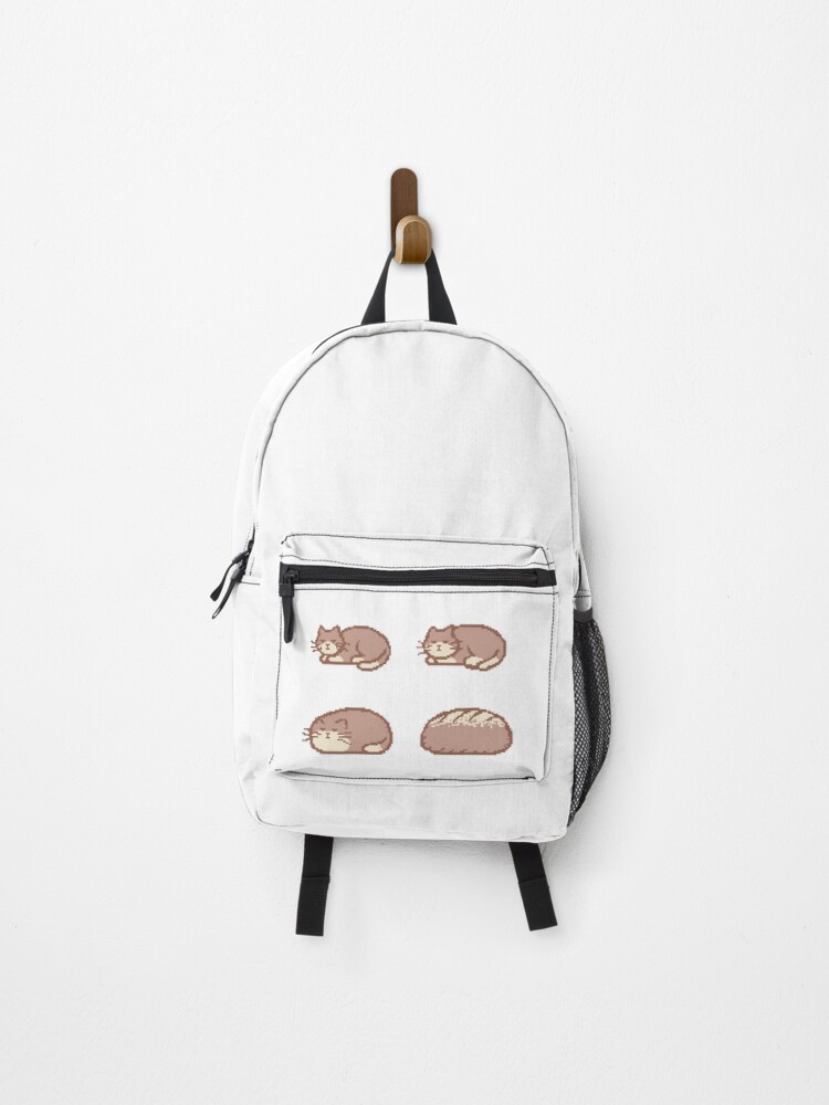 Thumbnail 1 of 3, Backpack, Cat Bread Loaf Evolution designed and sold by DigitalThreads.
