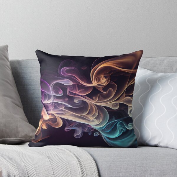 Item preview, Colored smoke on black background. Abstract background designed and sold by anytka.