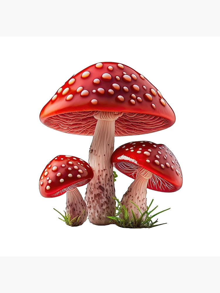 TEMPERINO CON GOMMA - MAGICMUSHROOM - RED - MUSHROOM