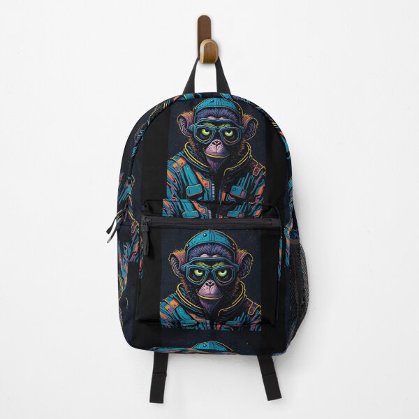 Item preview, crazy monkey astronaut designed and sold by artegrafico92.