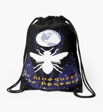 A Hive Queen Drawstring Bag