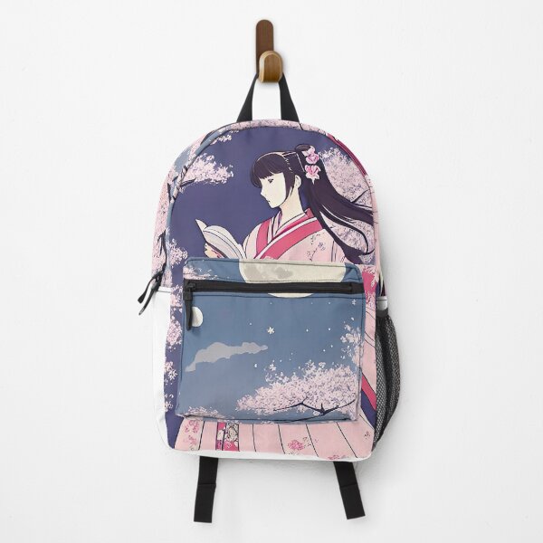 Item preview, Midnight Reading Under the Cherry Blossoms designed and sold by RoseCandi.