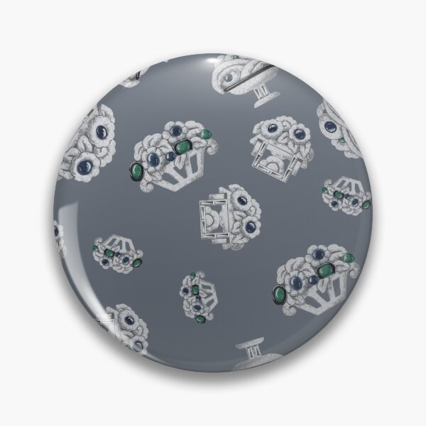 Item preview, Baroque brooch pattern designed and sold by WildDesignsCorp.