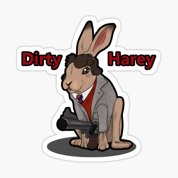 Dirty Harey Sticker