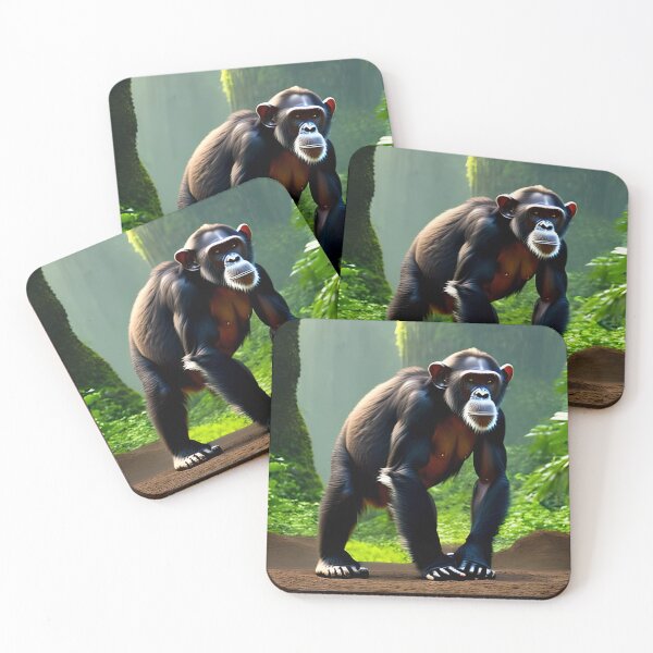 Item preview, Jungle Royalty: A Chimpanzee's Stand designed and sold by Igorlegrand.
