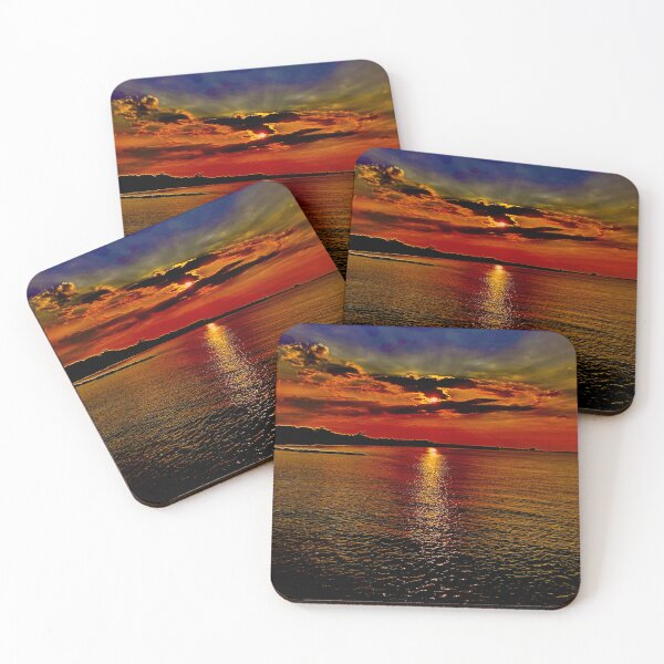 Item preview, Coastal Red Orange Sunlight  designed and sold by CJRPics.