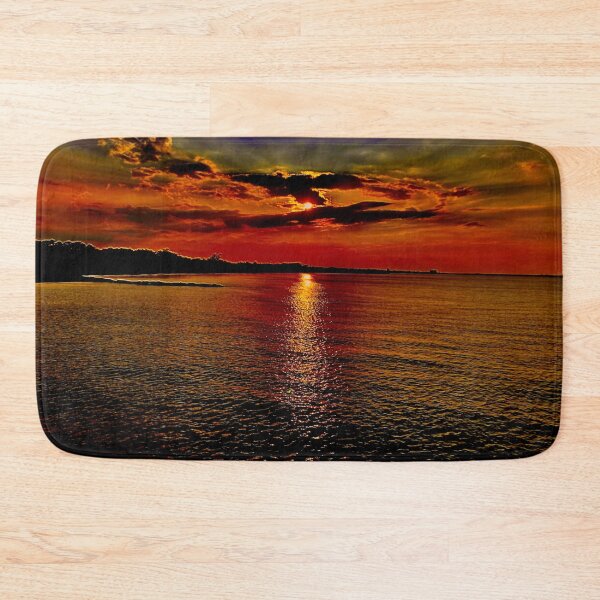 Item preview, Coastal Red Orange Sunlight  designed and sold by CJRPics.