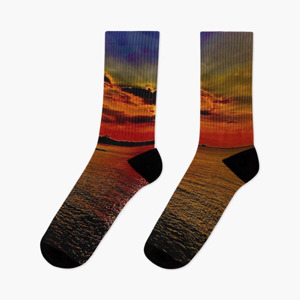 Item preview, Coastal Red Orange Sunlight  designed and sold by CJRPics.