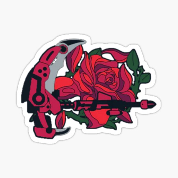 C R E S C E N T R O S E Sticker