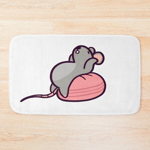 Artikelvorschau, Cartoon Rat Stretching It's Back entworfen und verkauft von ThumboArtBumbo.