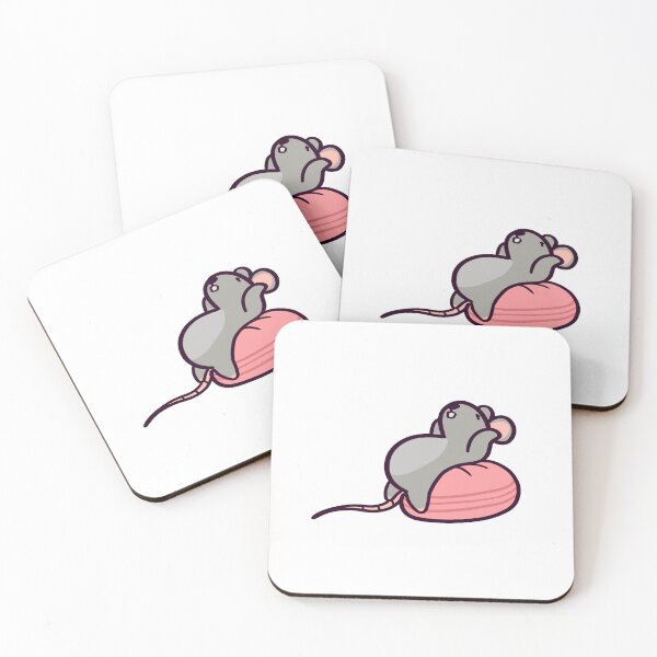 Item preview, Cartoon Rat Stretching It's Back designed and sold by ThumboArtBumbo.