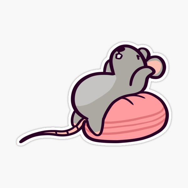 Cute Gym Rat Deadlifting Sticker for Sale by ThumboArtBumbo