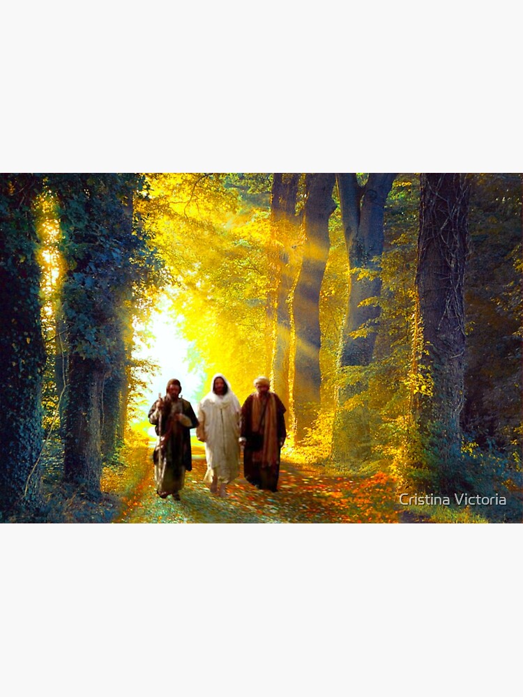 Discover Road to Emmaus Canvas