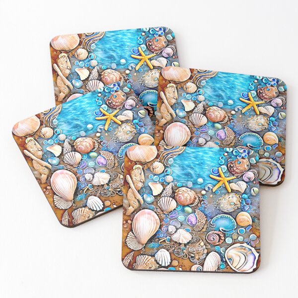 Item preview, Sealife Beach Theme designed and sold by purplesensation.