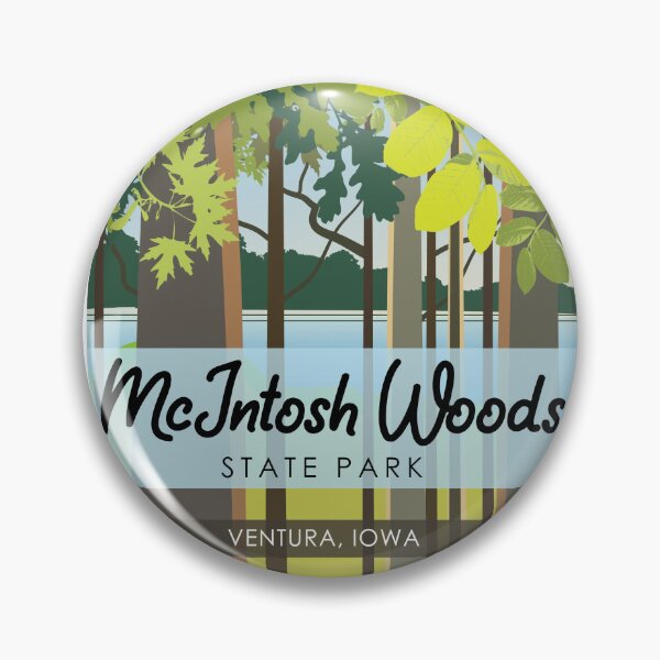 Item preview, McIntosh Woods State Park designed and sold by NaomiFriend.