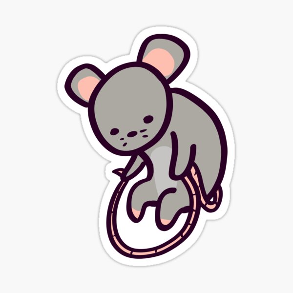 Cute Gym Rat Deadlifting Sticker for Sale by ThumboArtBumbo