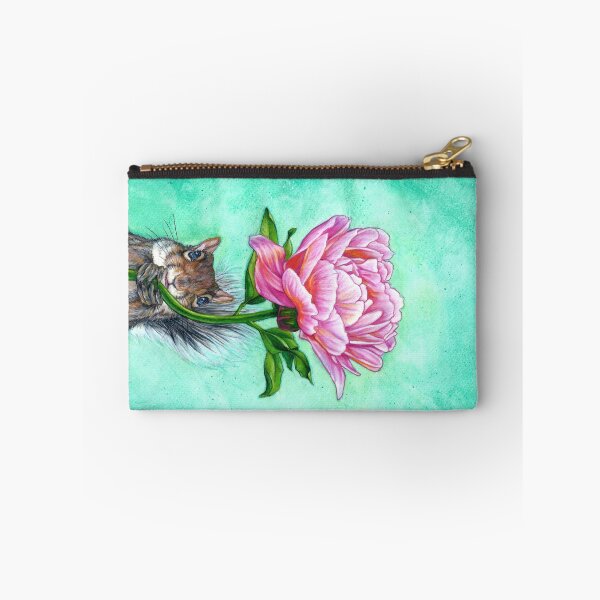 Item preview, Squirrel with Peony designed and sold by Jane Starr Weils.