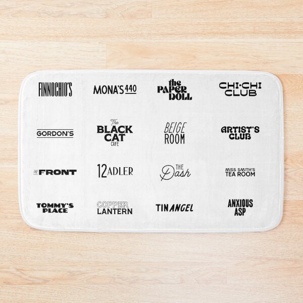 Item preview, List of North Beach Queer Bars (Pre-Castro) designed and sold by Unspeakable Vice.