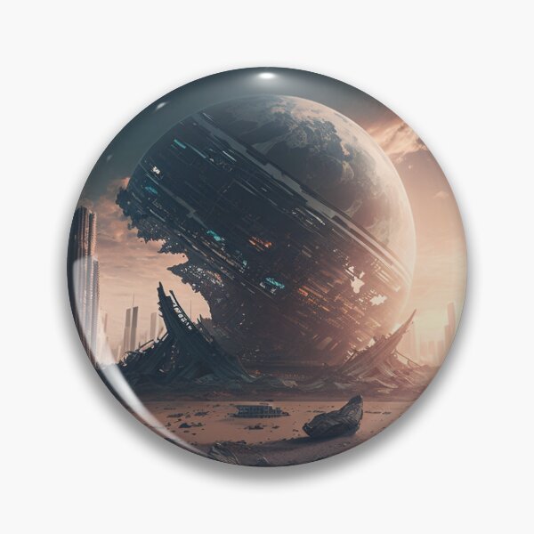 Item preview, Shard Sci-Fi Crash-landed Artifical Earth designed and sold by ShardSpace.