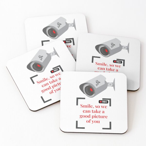 Item preview, CCTV with Smile Reminder designed and sold by Oni's Realm  Studio.