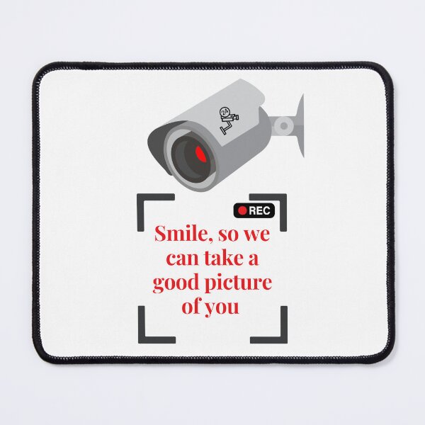 Item preview, CCTV con recordatorio de sonrisa designed and sold by Oni's Realm Studio.