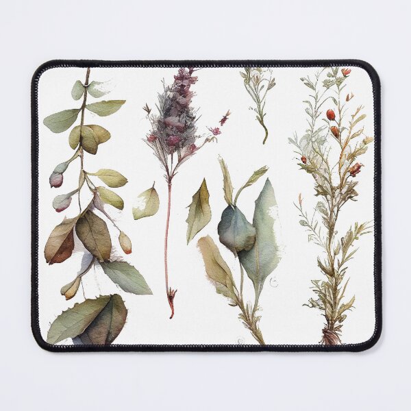 Item preview, Watercolor Painting Of Herbs designed and sold by Richard Montag.