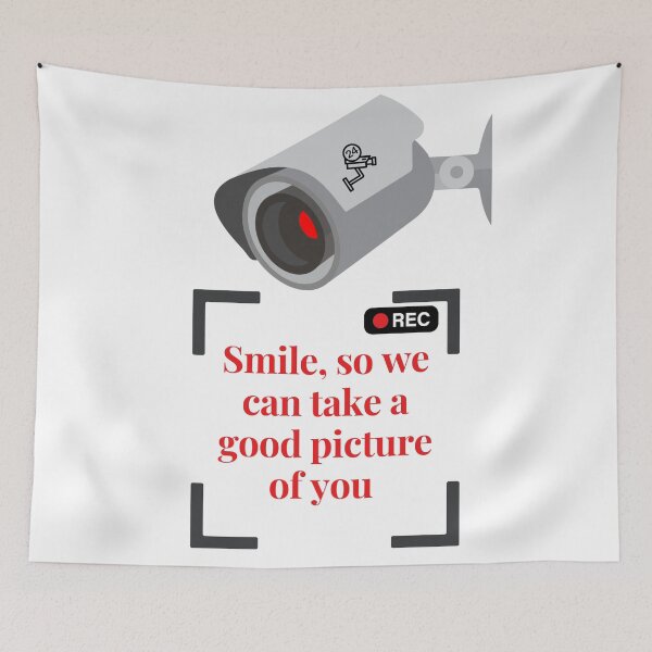 Item preview, CCTV with Smile Reminder designed and sold by Oni's Realm  Studio.