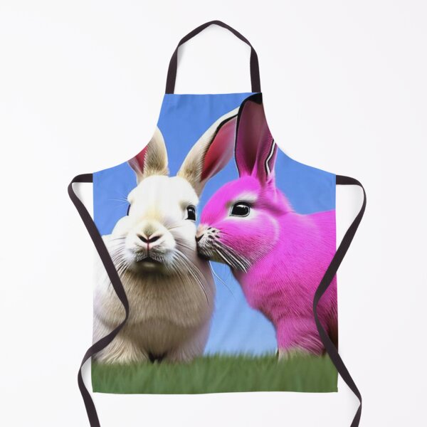Item preview, Fluffy pink bunny, giant pink bunny, big pink bunny couple designed and sold by haRexia.